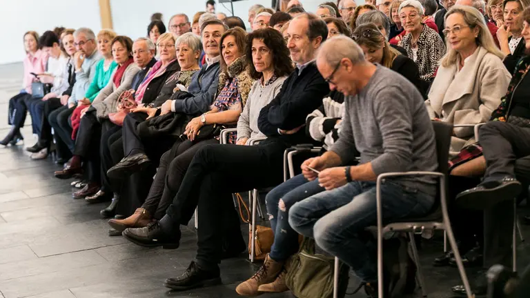 El Gobierno de Navarra homenajea a sus empleados públicos jubilados y fallecidos en 2018  (21). IÑIGO ALZUGARAY