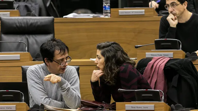 Pleno del Parlamento de Navarra (27). IÑIGO ALZUGARAY