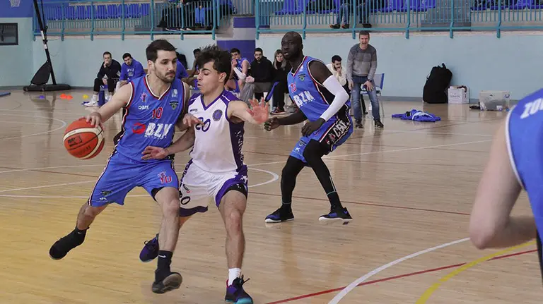 Partido de la Liga Eba. Foto twitter FNB.