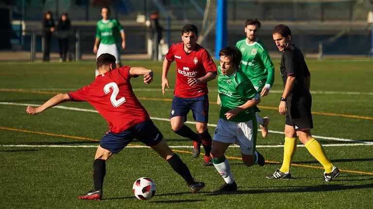 El San Juan se enfrenta a Osasuna Promesas. PABLO LASAOSA 6