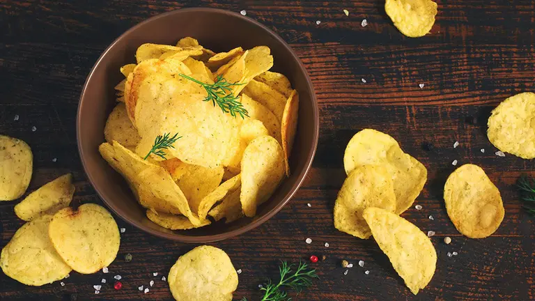 Imagen de unas patatas chips ARCHIVO