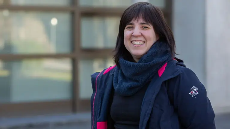 La ingeniera en Telecomunicación e investigadora, Carmen Vidaurre, de la Universidad Pública de Navarra UPNA