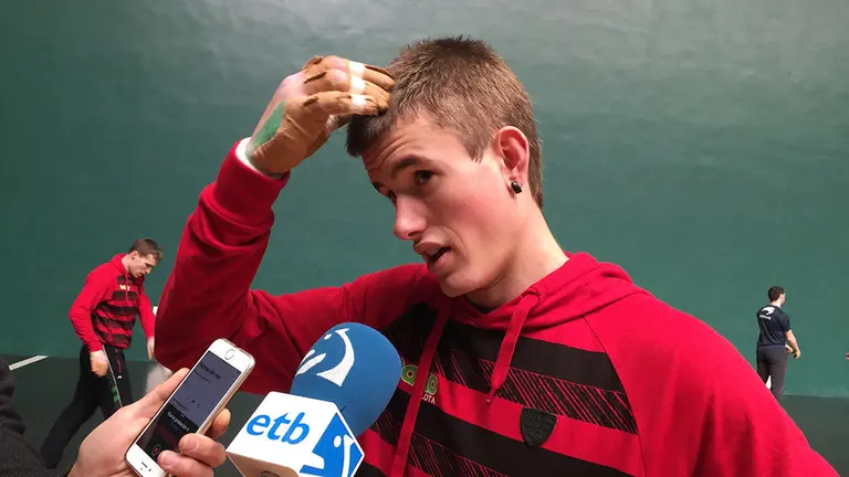 El pelotari navarro Mariezkurrena II