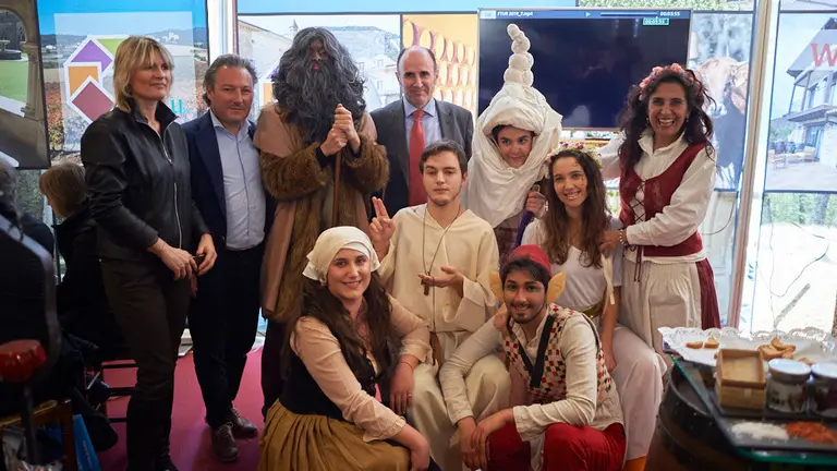 Inauguración de la feria Navartur en el Baluarte de Pamplona. PABLO LASAOSA 7
