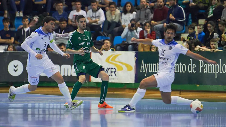 El Osasuna Xota se enfrenta al Antequeta en Pamplona. PABLO LASAOSA 18