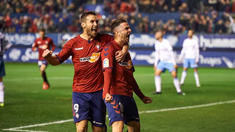 Partido entre Osasuna y el Real Zaragoza en En Sadar. MIGUEL OSÉS 17 (1)