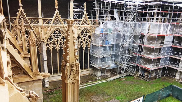 Imagen de El claustro de la Catedral de Pamplona. GOBIERNO DENAVARRA