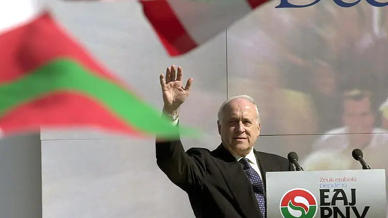 Xabier Arzalluz, histórico líder del PNV en un acto de hace unos años. EFE