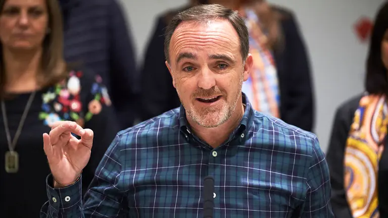 Javier Esparza que UPN irá con el PP a las elecciones. PABLO LASAOSA