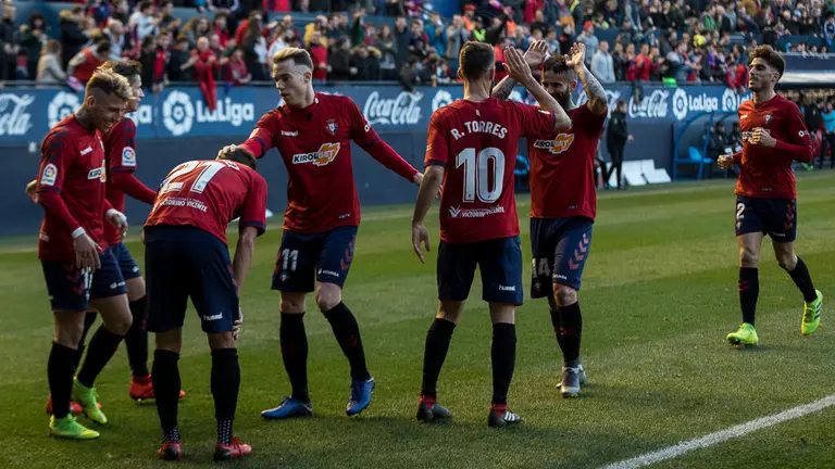 Partido entre Osasuna y Nastic de Tarragona disputado en El Sadar -(49). IÑIGO ALZUGARAY