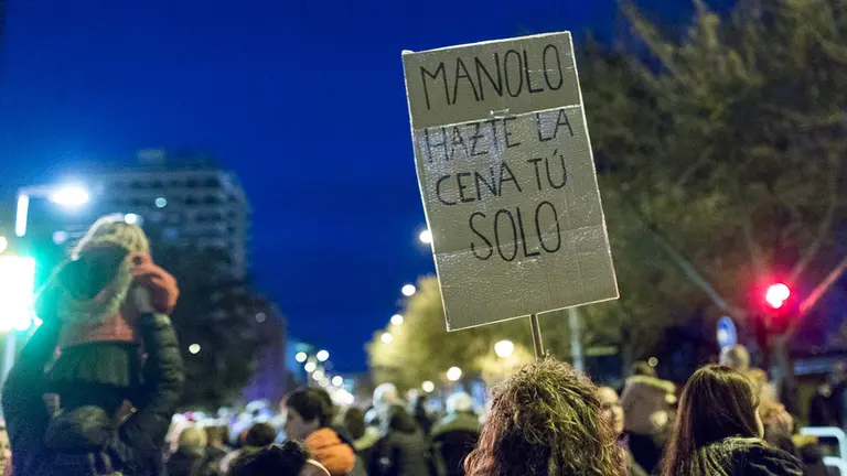 Manifestación con motivo del Día Internacional de la Mujer (21). IÑIGO A. VALENCIA
