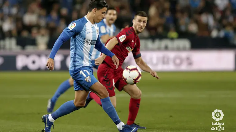 Partido entre Málaga y Osasuna disputado en el estadio de La Rosaleda. LA LIGA123 (11)