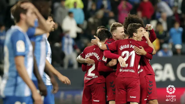 Partido entre Málaga y Osasuna disputado en el estadio de La Rosaleda. LA LIGA123 (25)