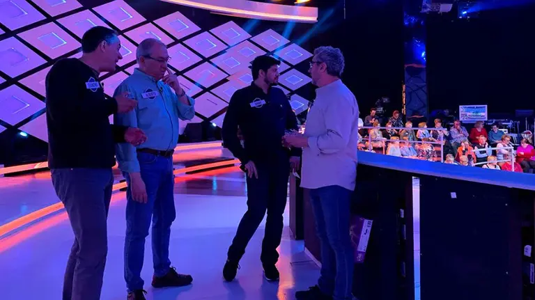 Los Lobos, en el plató de ¡Boom! (3) AGP