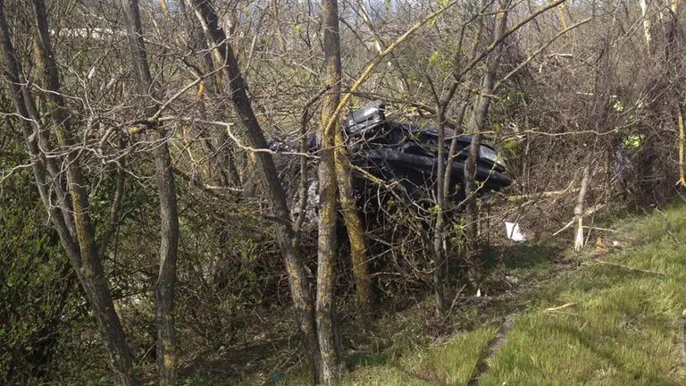 Accidente de tráfico en Berrioplano BOMBEROS DE NAVARRA