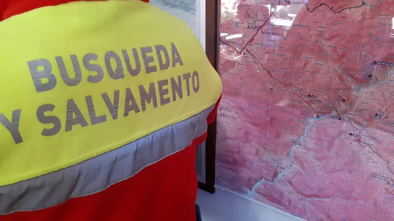 Rescate de un anciano en Burguete (4) CEDIDA