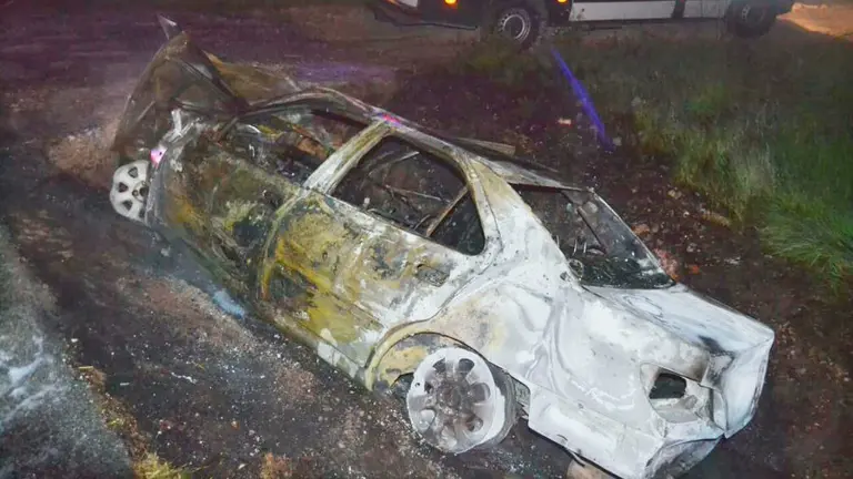 Accidente de coche en Lerín