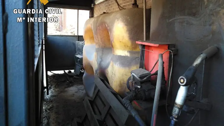 Dos empresas utilizan gasóleo bonificado en su flota de vehículos de forma irregular GUARDIA CIVIL