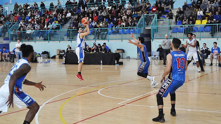 Partido de la Liga Eba de Baloncesto @FNBaloncesto.