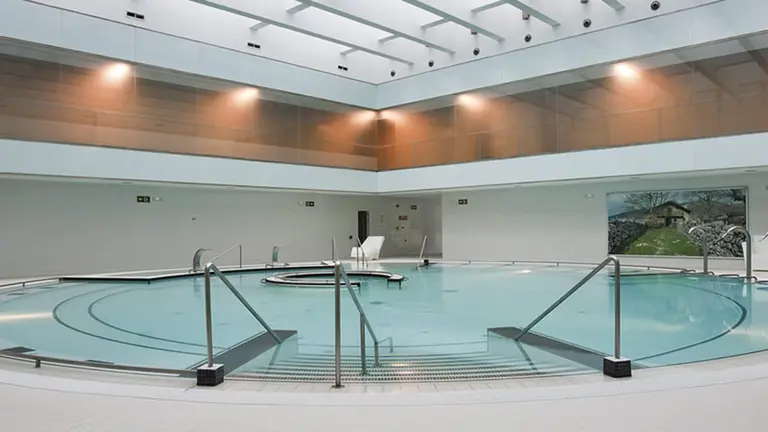 Balneario del hotel Elgorriaga. CEDIDA