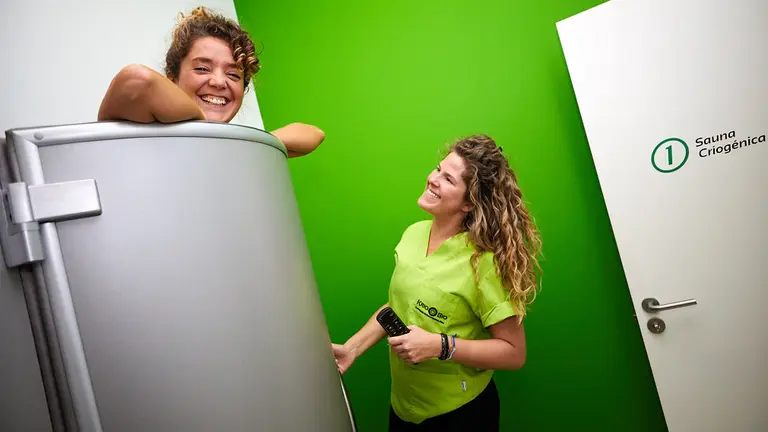 Centro de actividades de mantenimiento físico 'Krio Bio' en la Plaza Blanca de Navarra de Pamplona (02). IÑIGO ALZUGARAY