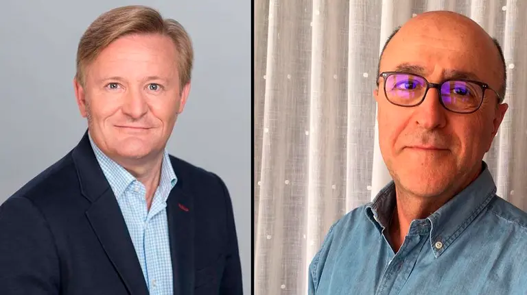 Adolfo Alústiza y Luis Pezonaga, candidatos de Vox al Congreso y al Senado, respectivamente