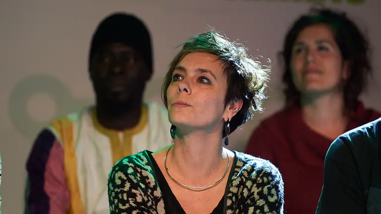 Eh Bildu presenta su candidatura al Ayuntamiento de Pamplona, encabezada por Joseba Asirón. PABLO LASAOSA 1 (14)