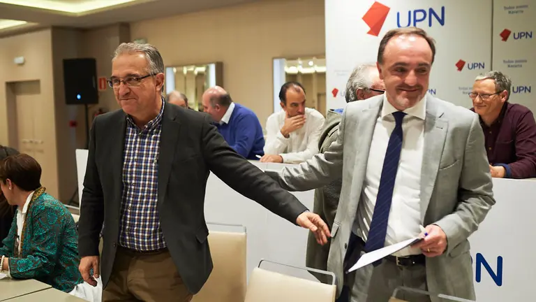 Consejo político de UPN para elegir las listas del Parlamento. PABLO LASAOSA 3
