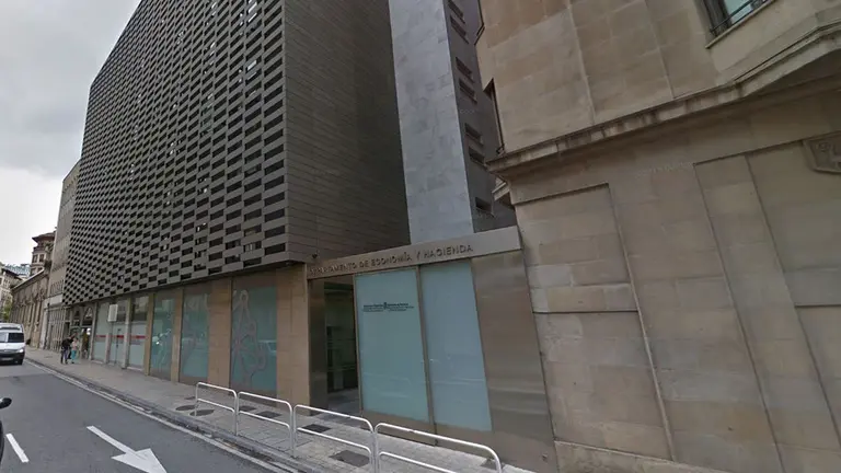 Sede del departamento de Economía y Hacienda del Gobierno de Navarra ARCHIVO