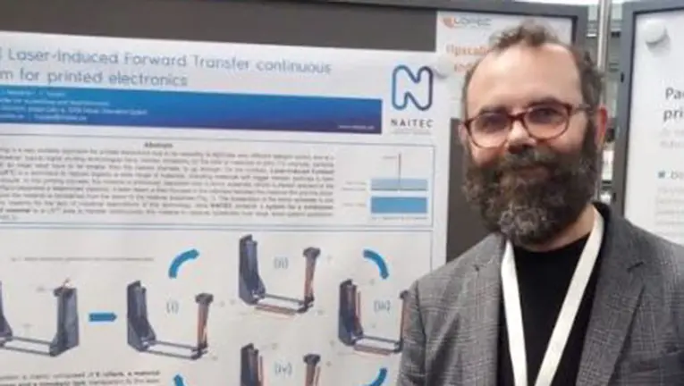 Naitec ha acudido a una feria de electrónica impresa de Alemania NAITEC