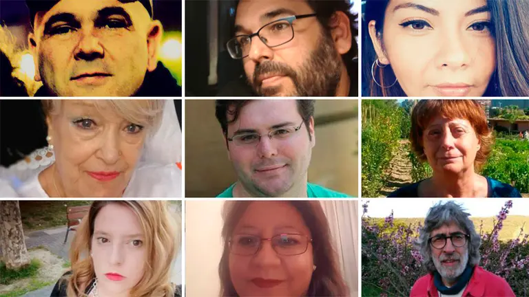 Los candidatos de Aranzadi Municipalista a las elecciones al Ayuntamiento de Pamplona IMÁGENES CEDIDAS