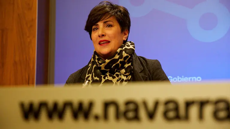 Isabel Elizalde y María Solana informan de los principales asuntos tratados en la sesión de Gobierno de Navarra (10). IÑIGO ALZUGARAY