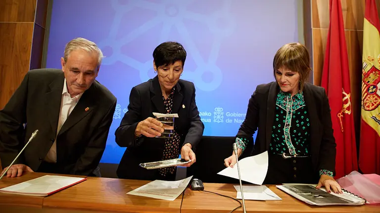 El consejero de Hacienda y Política Financiera, Mikel Aranburu, presenta la Campaña de la Renta 2018 (05). IÑIGO ALZUGARAY