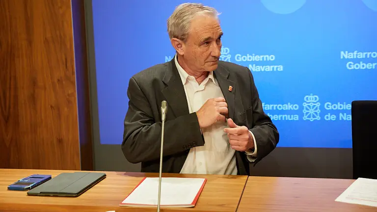 El consejero de Hacienda y Política Financiera, Mikel Aranburu, presenta la Campaña de la Renta 2018 (06). IÑIGO ALZUGARAY