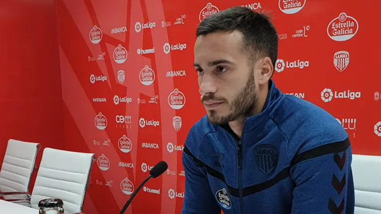 José Carlos Lazo es jugador del CD Lugo. @CDeportivoLugo