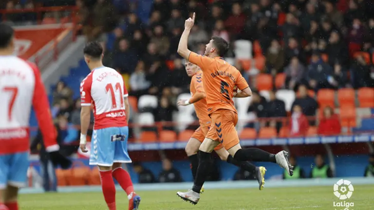 Partido entre Osasuna y el Lugo en el estadio Anxo Carro. LALIGA 123