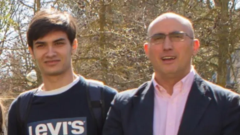 Mateo Santos García, estudiante del Liceo Monjardín. CEDIDA