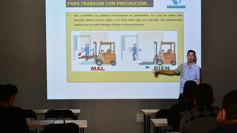 Imagen de archivo de una clase de Formación Profesional ARCHIVO