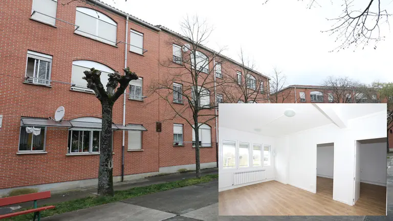 Las viviendas de San Pedro que van a reformarse para emergencias habitacionales. CEDIDAS