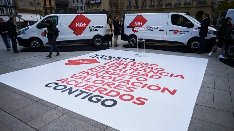 Navarra Suma inaugura la campaña electoral para las Elecciones Generales 2019. PABLO LASAOSA 1