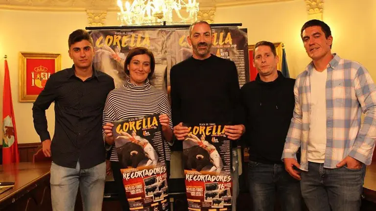 Presentación del Concurso Nacional de Recortadores de las fiestas del Villar de Corella CEDIDA