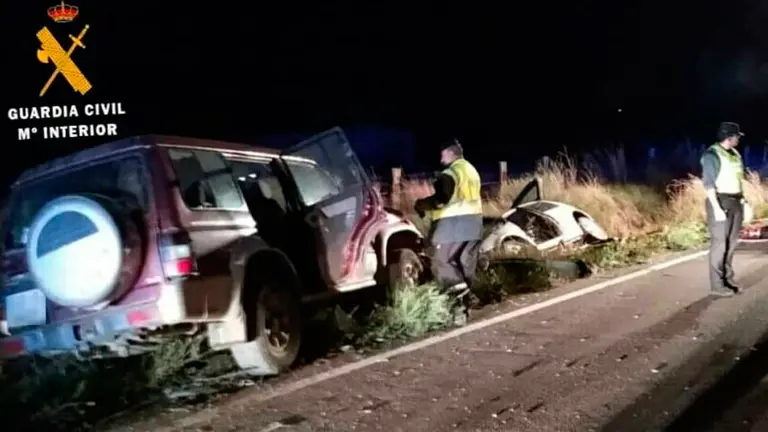 Accidente mortal en Corella donde ha fallecido un joven de 28 años. CEDIDA