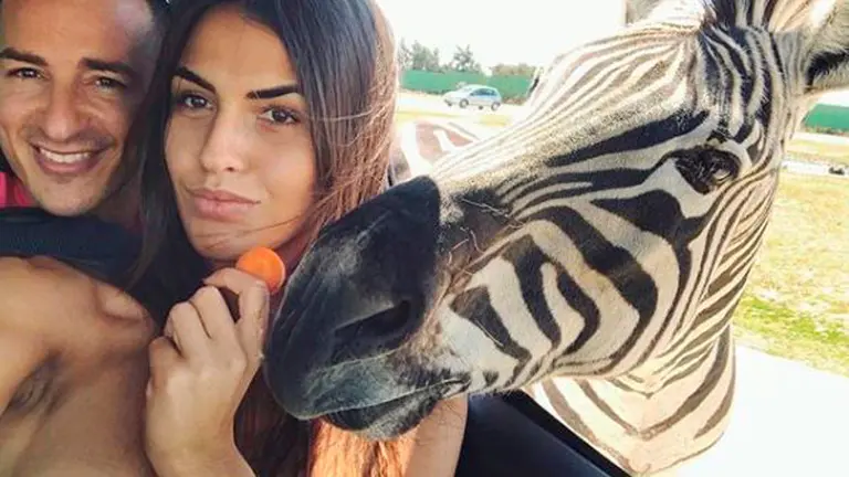 Sofía Suescun en el safari de Madrid. INSTAGRAM