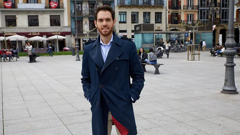 Sergio Sayas, candidato de Navarra Suma al Congreso de los Diputados (23). IÑIGO ALZUGARAY