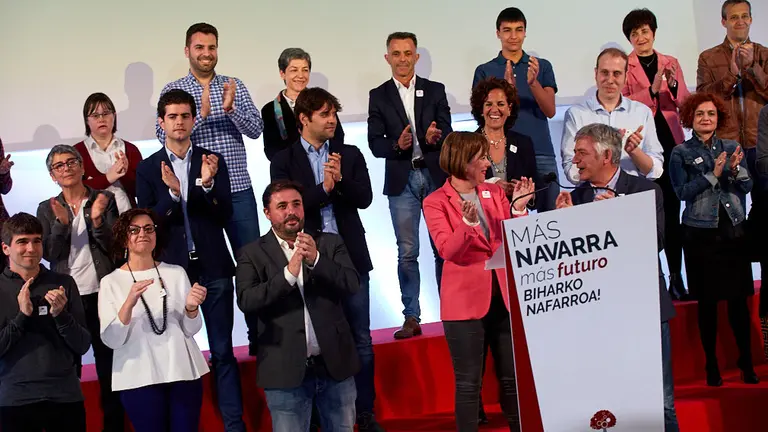 Presentación de la lista de Geroa Bai al Parlamento de Navarra (22). IÑIGO ALZUGARAY