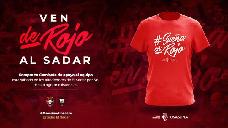 Cartel de la campaña de Osasuna