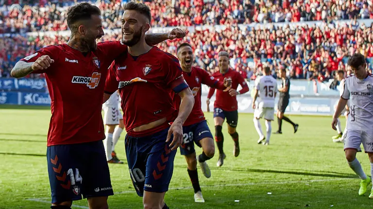 Partido de la Liga 123 entre Osasuna y Albacete disputado en El Sadar (17). IÑIGO ALZUGARAY