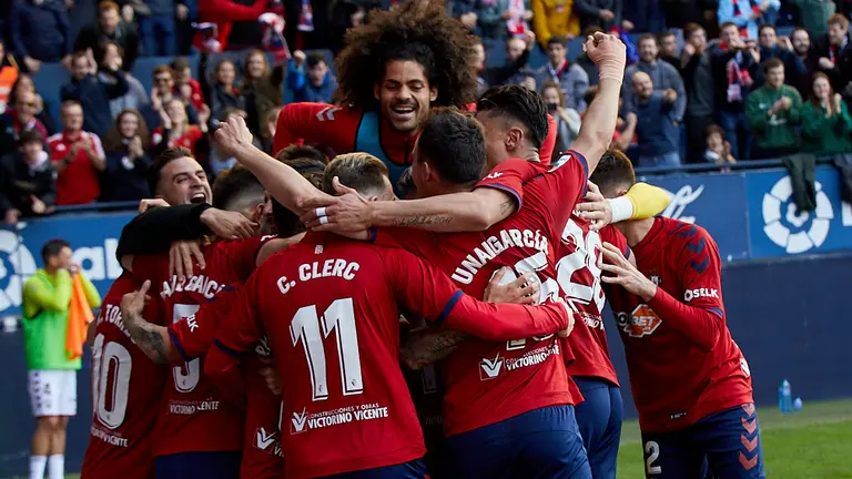 Partido de la Liga 123 entre Osasuna y Albacete disputado en El Sadar (22). IÑIGO ALZUGARAY
