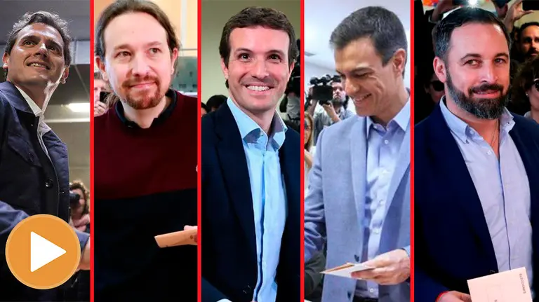 Votación de los candidatos a la presidencia del Gobierno (player)