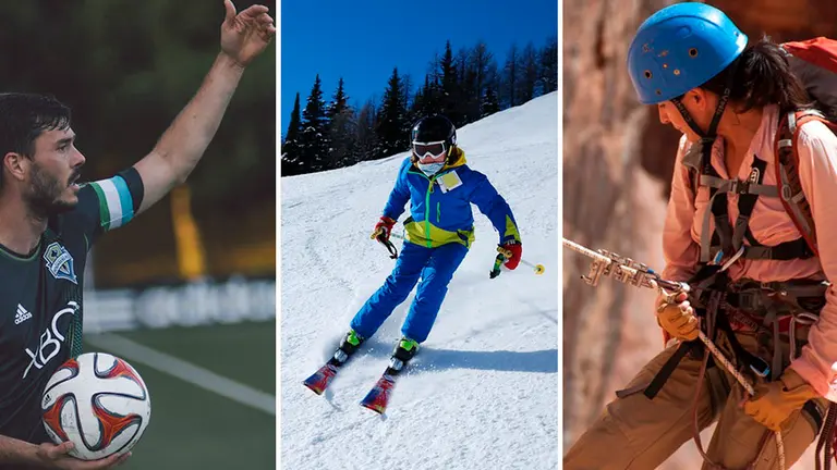 Futbolista, esquiador o escalador, algunas de las profesiones que pueden estudiarse como grado medio en la formación pública que ofrece el Gobierno de Navarra para el próximo curso ARCHIVO